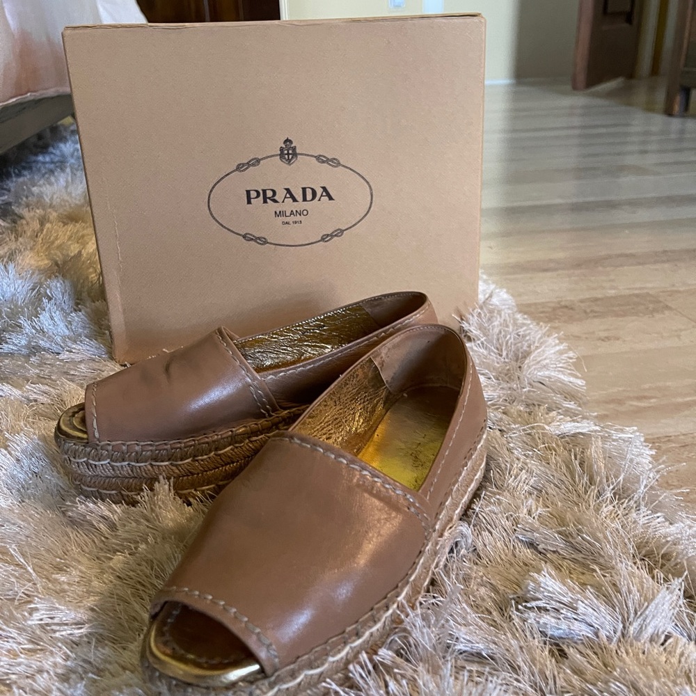 Prada Espadrille Size 7 barely used